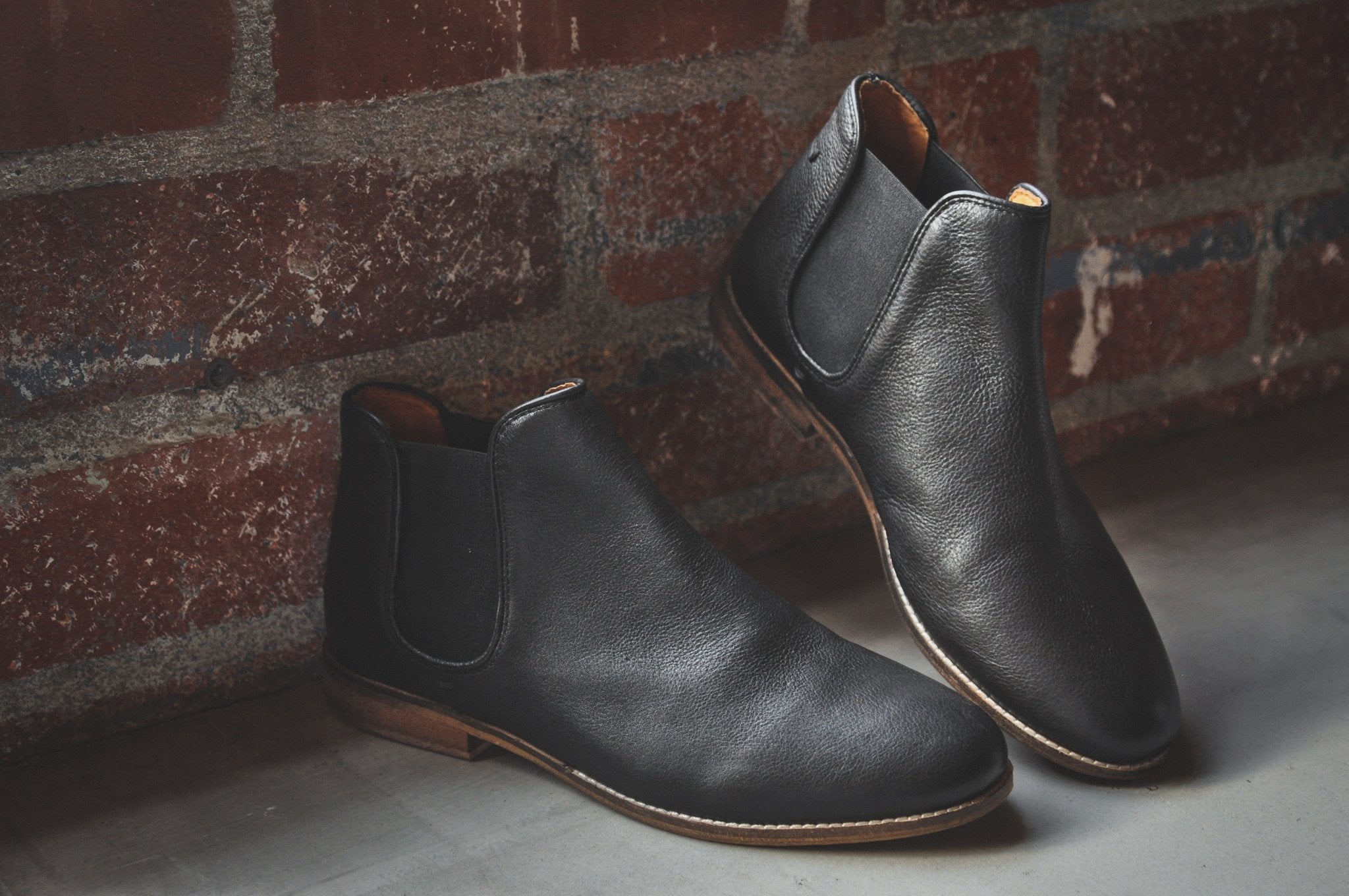 The Ronan Chelsea Boot in Black