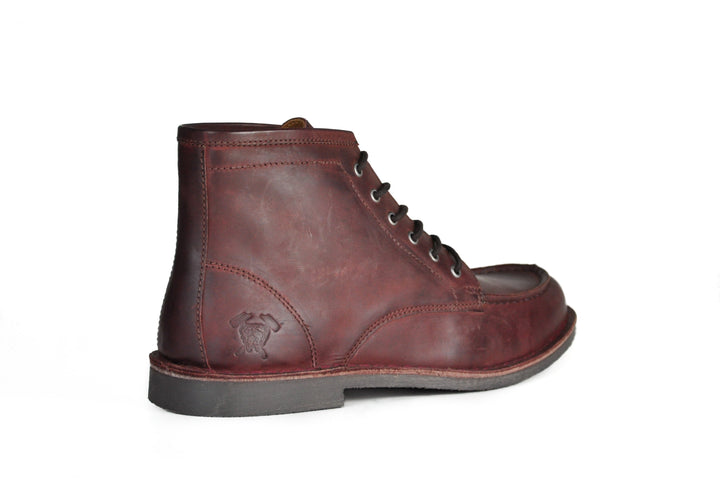 The Cooper Boots Oxblood Leather