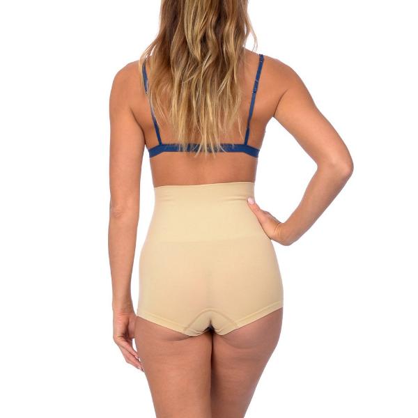 Seamless High Waist Boy Short Shaper Nude