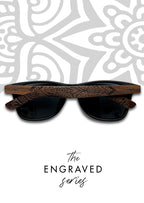 Eyewood Engraved Wooden Sunglasses | Mandala