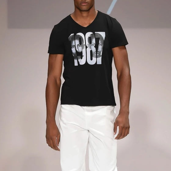 1987 Men's T-Shirt by Uwi Twins