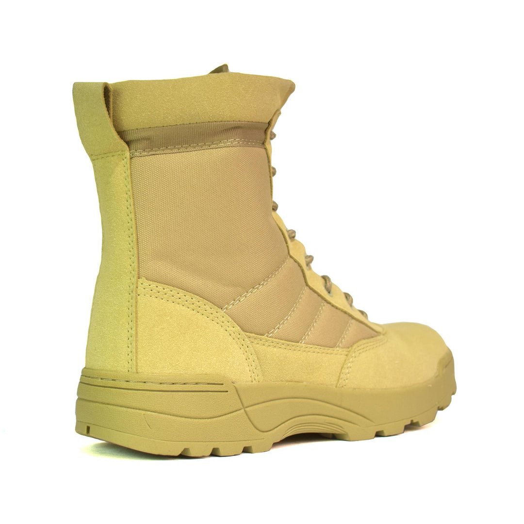 Combat Boots Yellow Sand