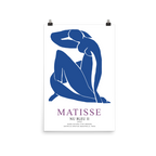 Henri Matisse Nu Bleu II (Blue Nude II) 1952 Artwork Poster