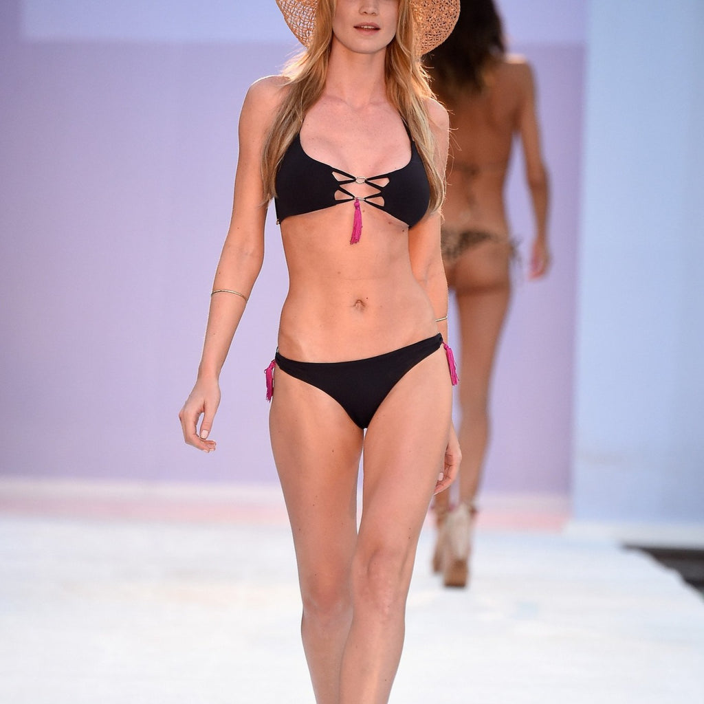 Maju Bikini Top Black