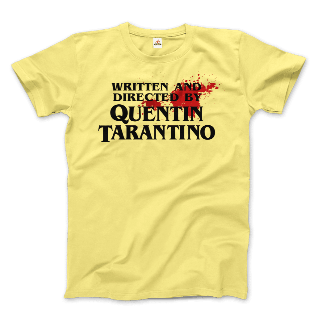 Written and Directed by Quentin Tarantino (Bloodstained) T-Shirt