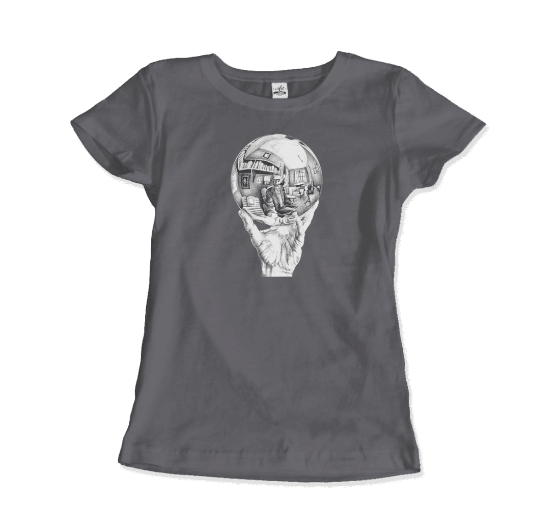 M.C. Escher Hand With Reflective Globe T-Shirt