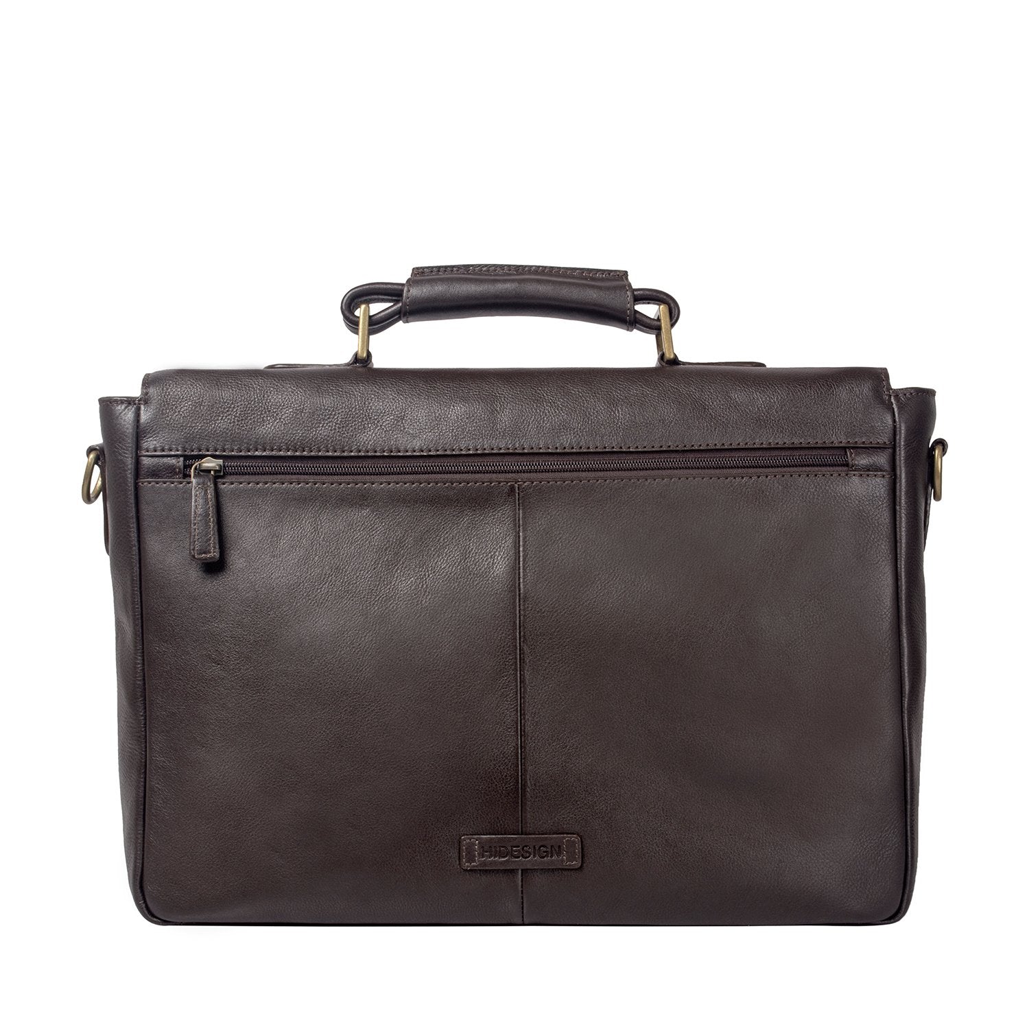 Hawkins Leather 15" Laptop Compatible Briefcase