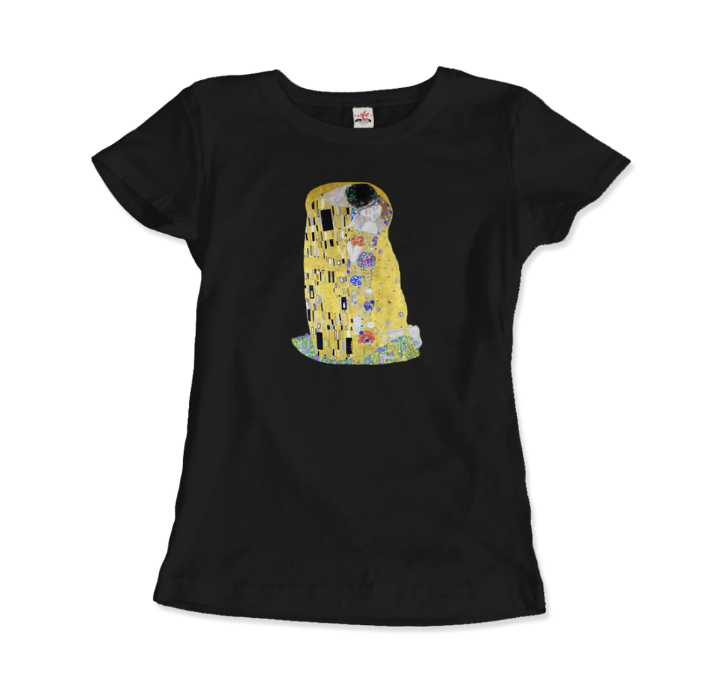 Gustav Klimt the Kiss (Or the Lovers), 1908 Artwork T-Shirt