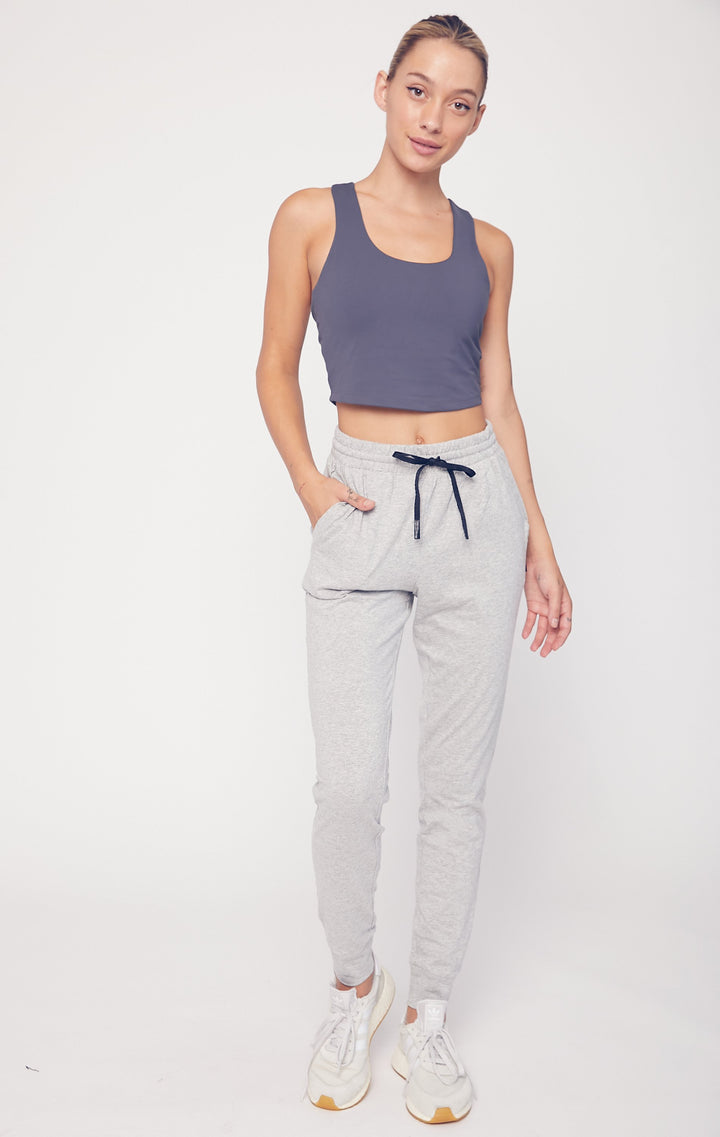 Weekend Jogger in Ice Heather Grey