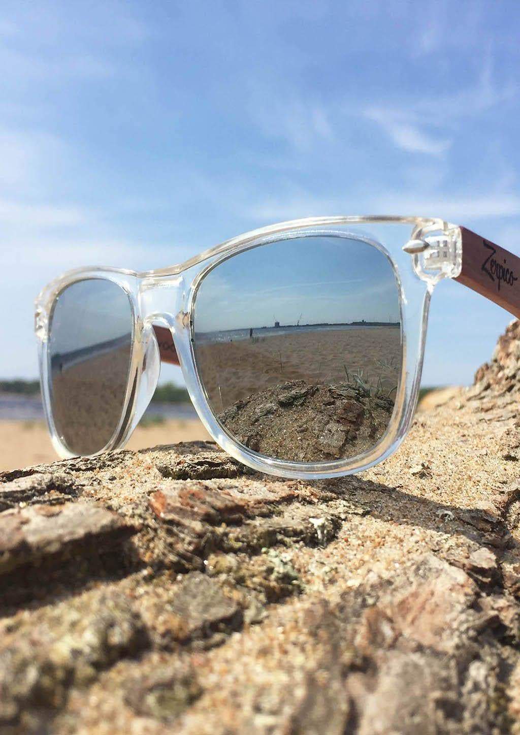 Eyewood Wayfarer Crystal Sunglasses