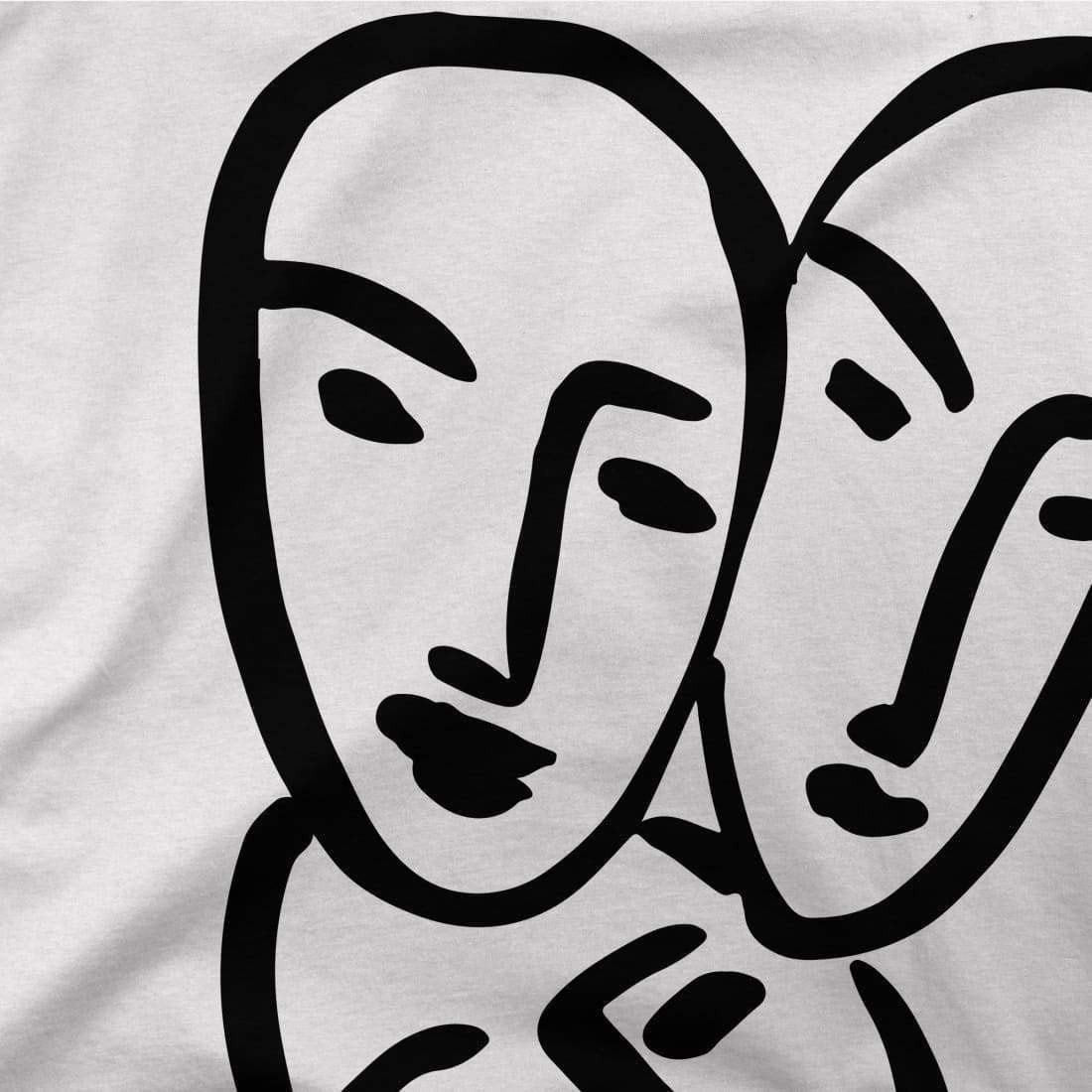 Henri Matisse Apollinaire Three Heads to Friendship 1952 Art T-Shirt