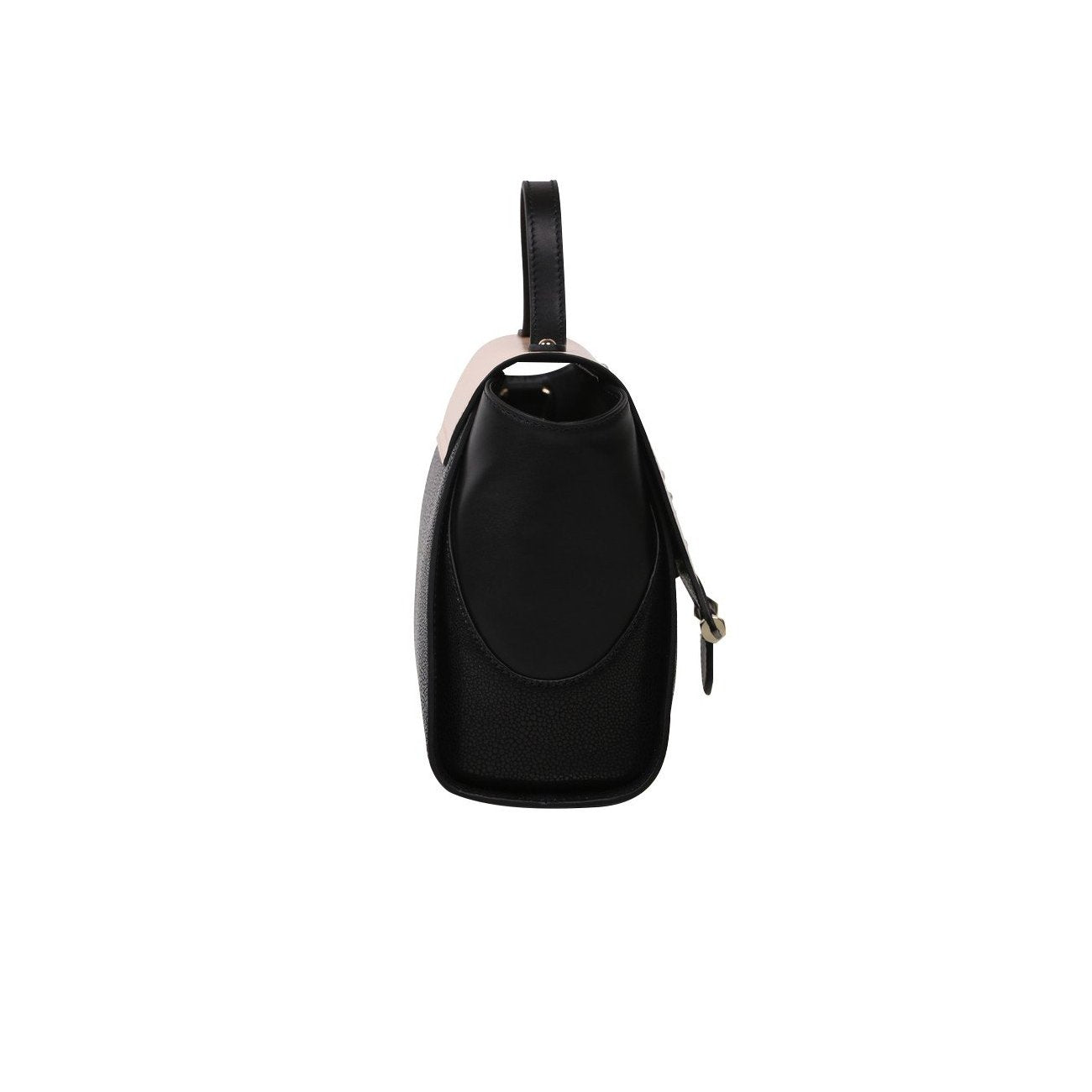 Fish Small Black Satchel