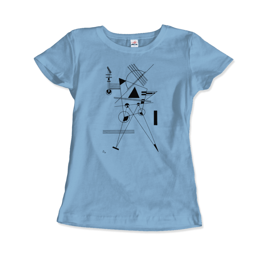 Wassily Kandinsky - Drawing for Point and Line, 1925 Artwork T-Shirt