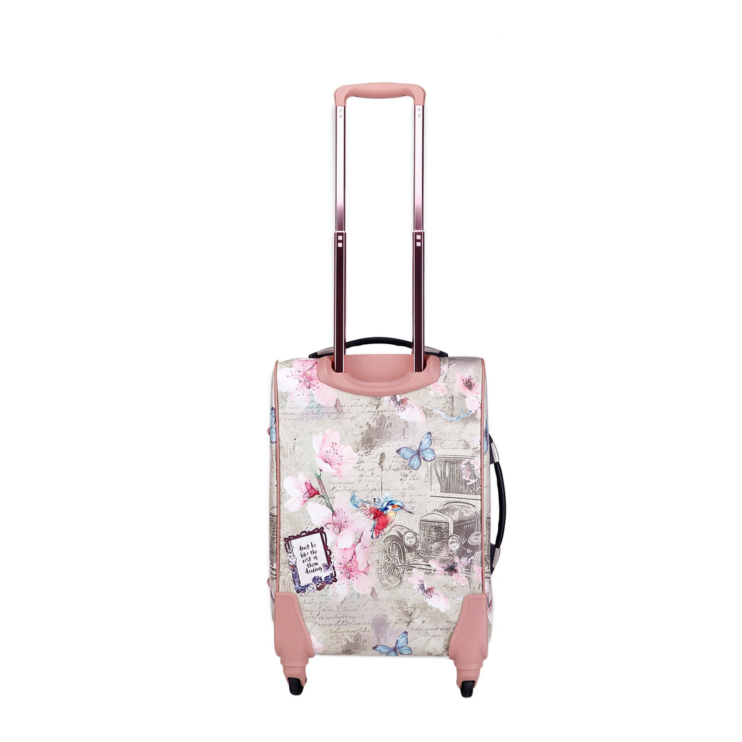 Vintage Darling Classic Travel Luggage for With Spinner