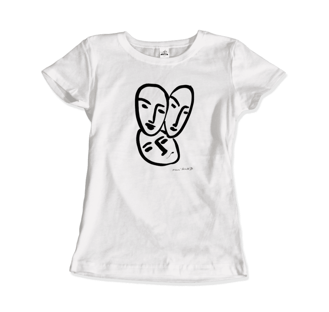 Henri Matisse Apollinaire Three Heads to Friendship 1952 Art T-Shirt