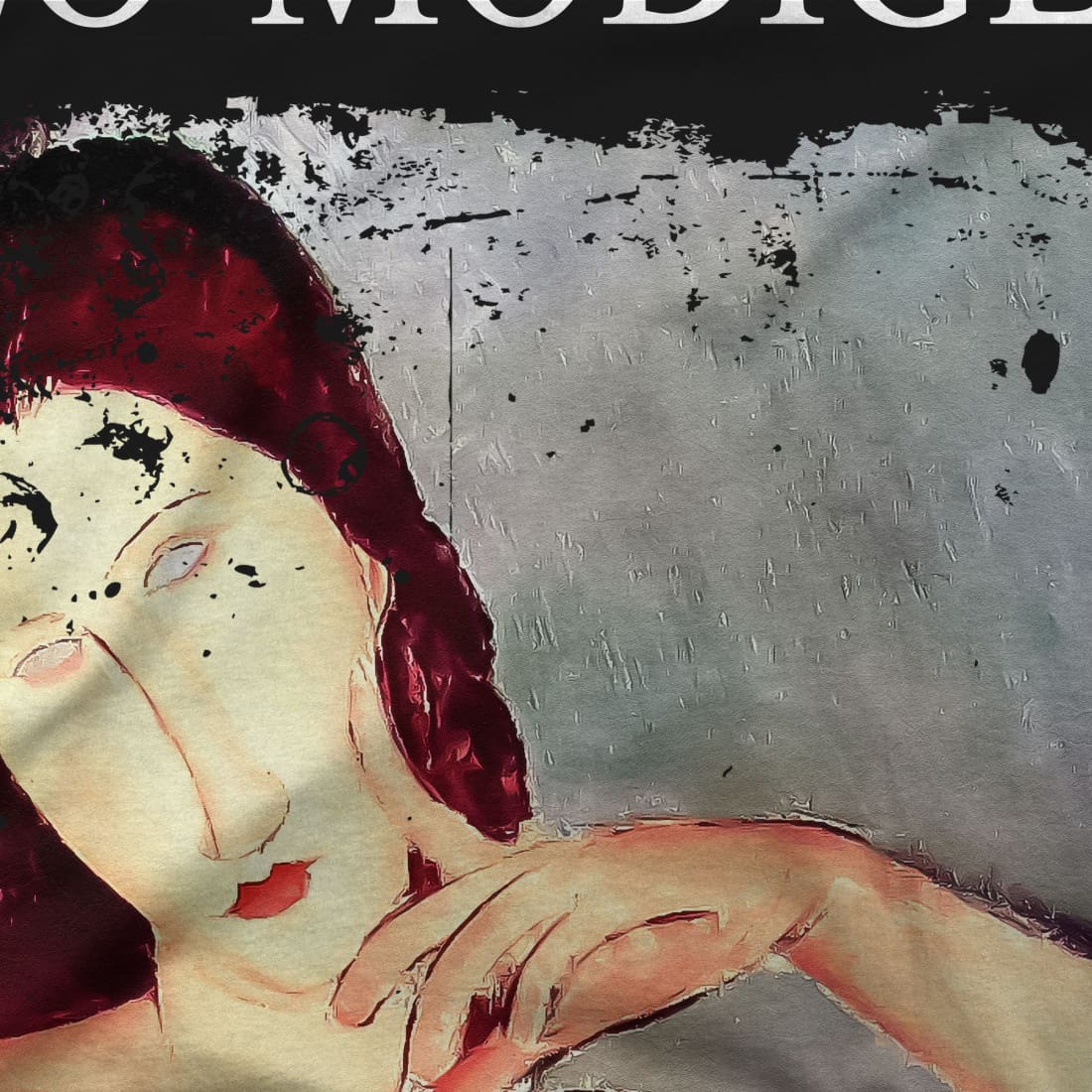 Modigliani - Portrait of Jeanne Hébuterne, 1919 Artwork T-Shirt