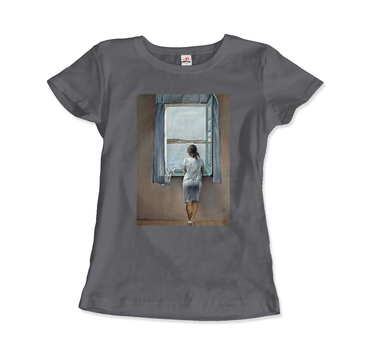 Salvador Dali Young Woman at a Window Artwork T-Shirt