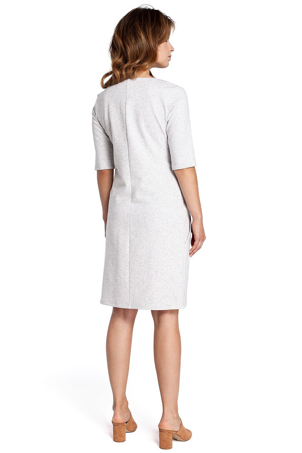 White Daydress 1/2 Sleeve