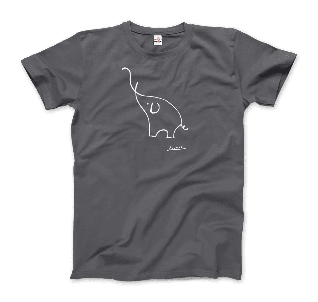 Pablo Picasso Elephant Sketch Artwork T-Shirt