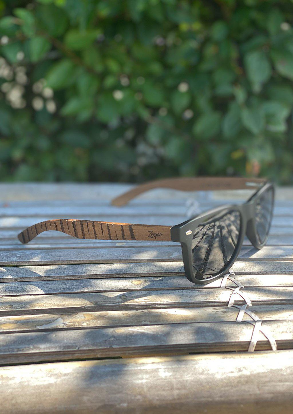 Eyewood | Engraved Wooden Sunglasses - Untamed