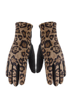 Smart Touch Leopard Gloves