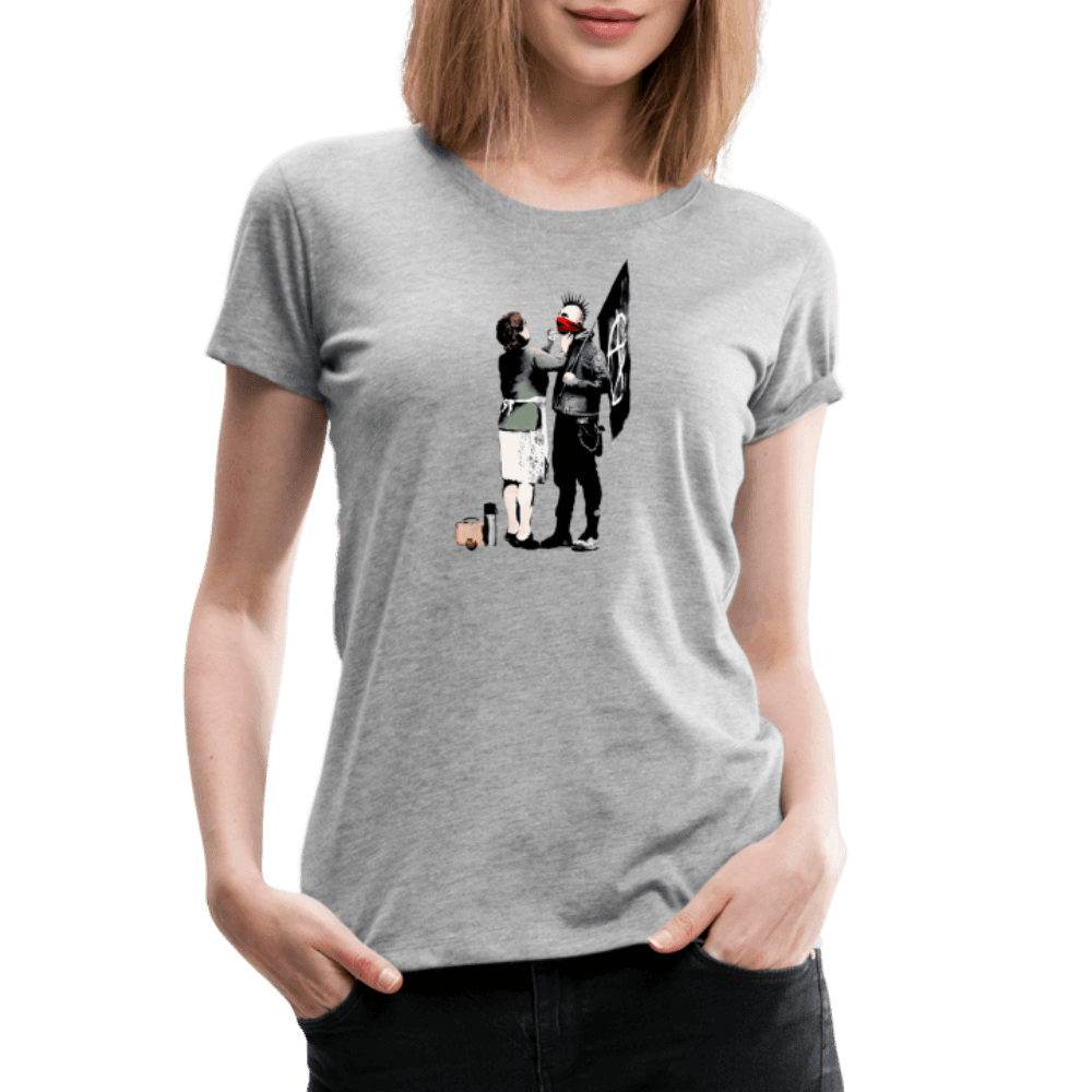 Banksy Anarchist Punk and His Mother Artwork T-Shirt