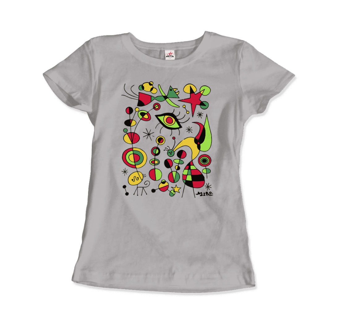 Joan Miro Peces De Colores Artwork T-Shirt