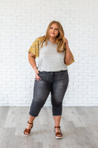 Judy Blue Alright With Me Women's Capri Jeans