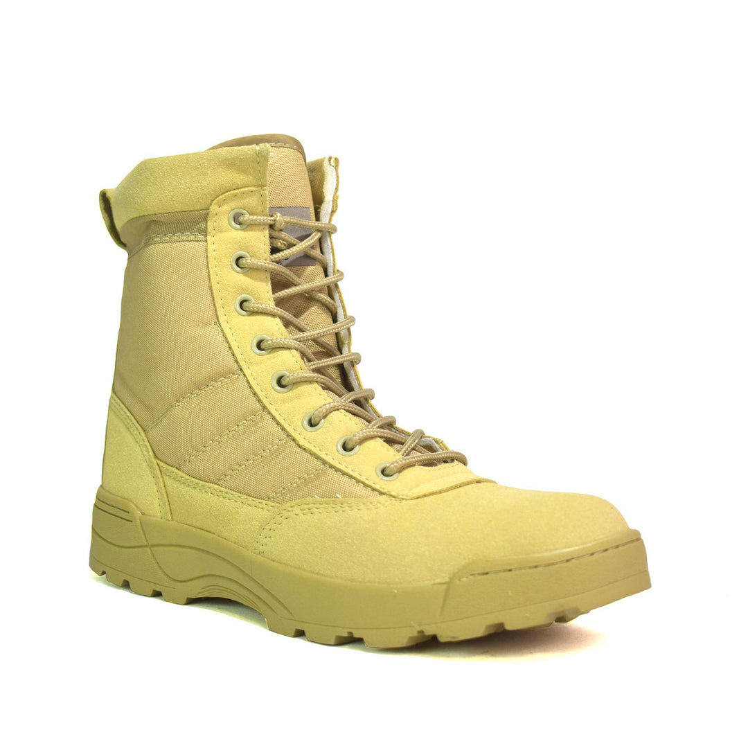 Combat Boots Yellow Sand