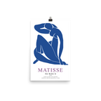 Henri Matisse Nu Bleu II (Blue Nude II) 1952 Artwork Poster