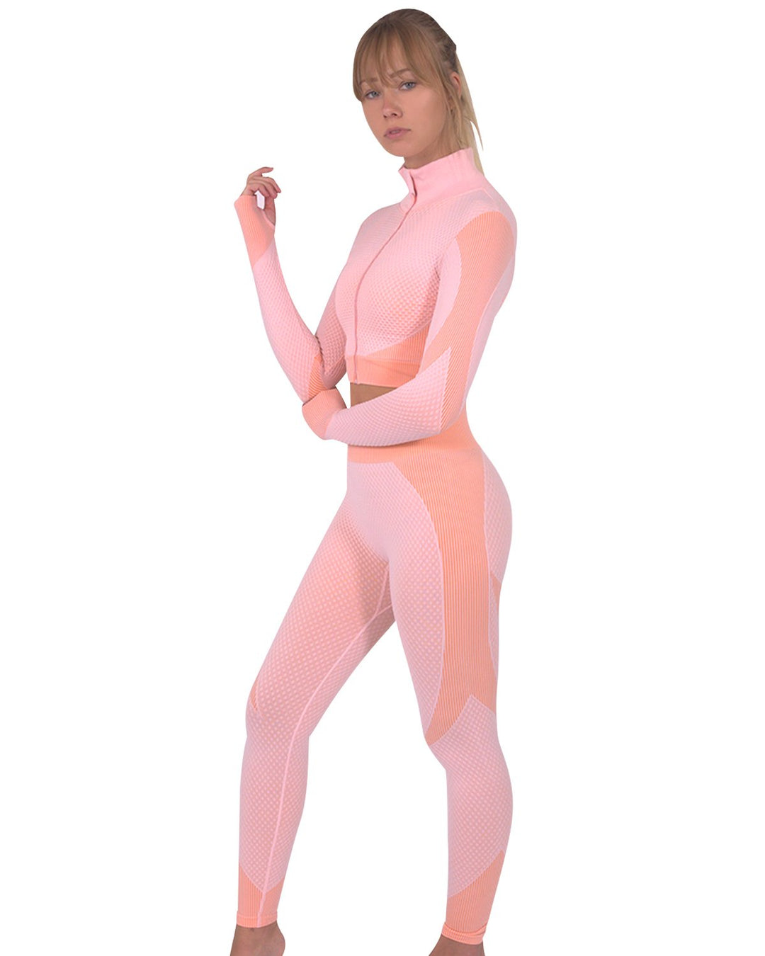 Trois Seamless Legging in Pink