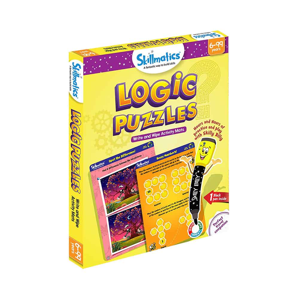 Skillmatics Logic Puzzle Educational Games for Kids (6-99)