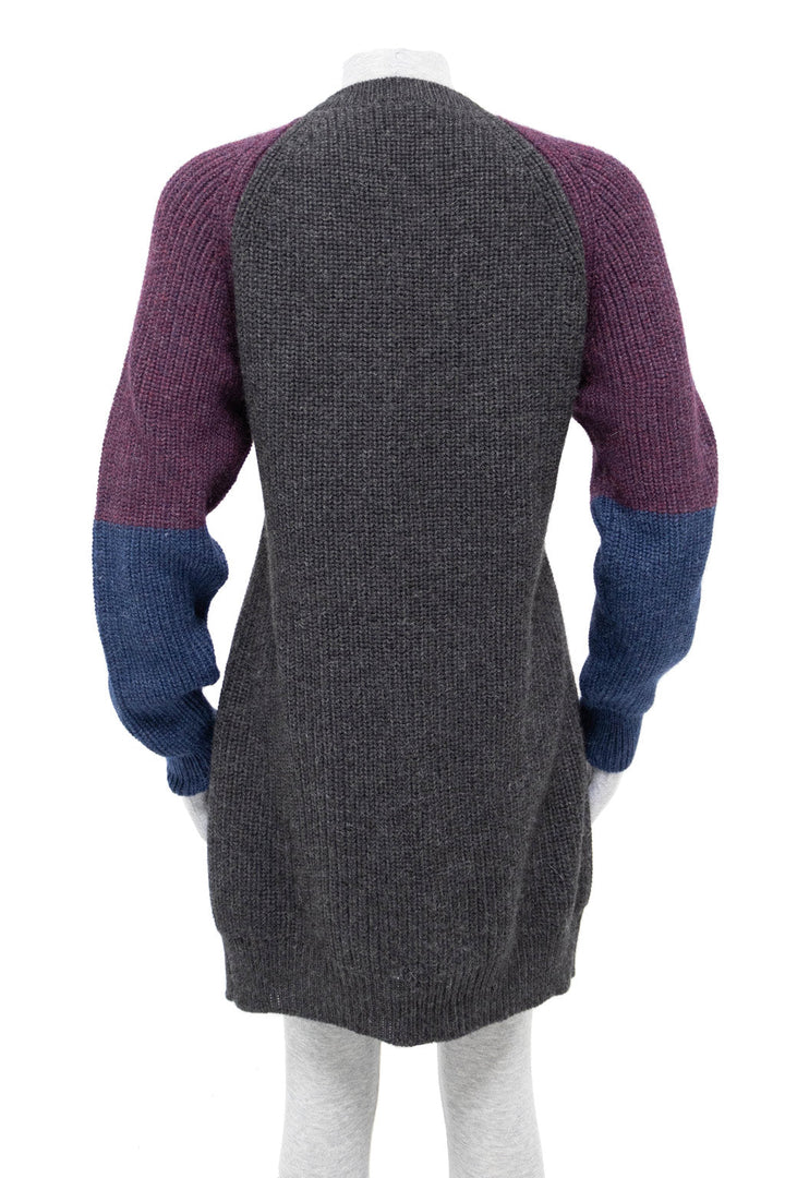Alpaca Sweater Coat Amethyst