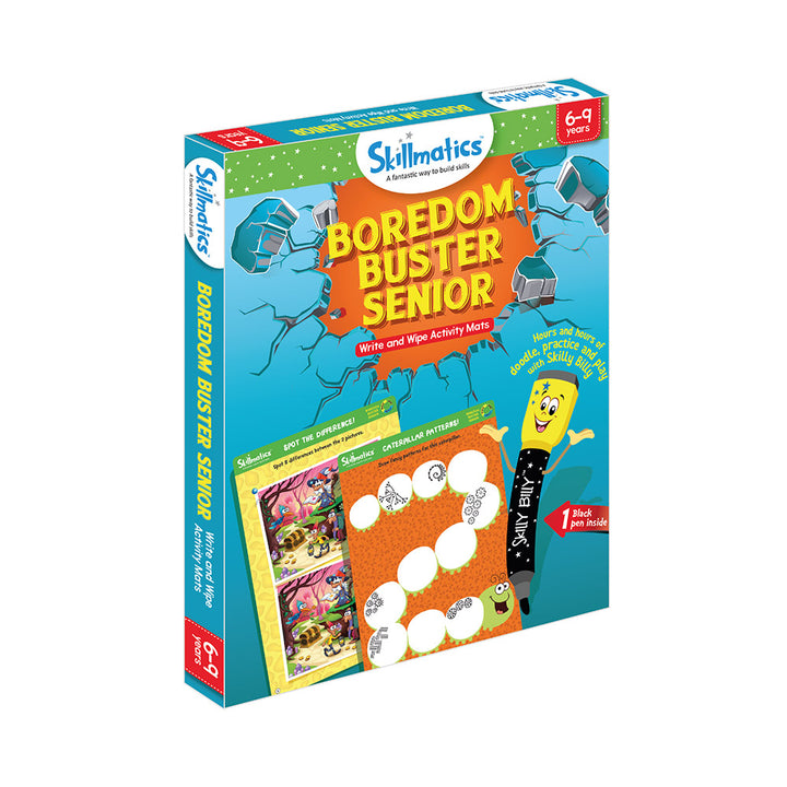 Skillmatics Boredom Buster Senior Educational Activity Games for Children (6-9)