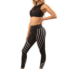 Laguna Set Leggings & Sports Bra in Black