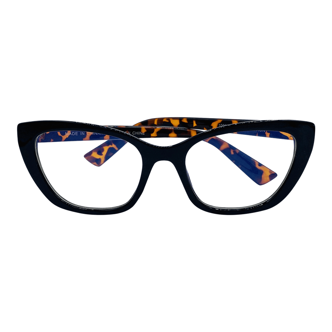 Blue Light Blocking Eyeglasses Billie | Black Tortoise