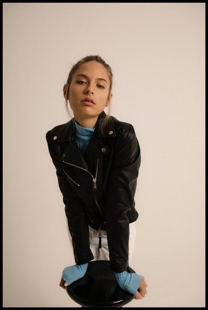 Belted Biker Jacket