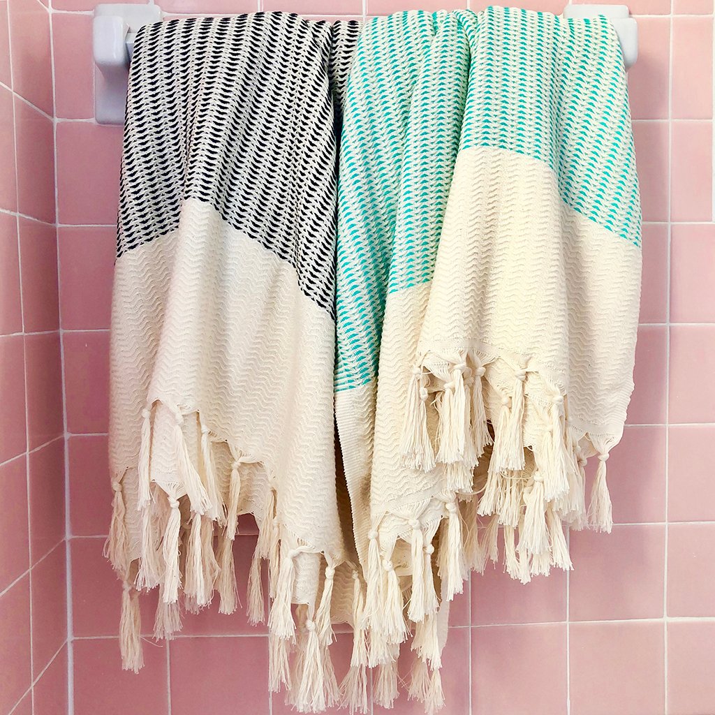 Plush Wavy Turkish Towel