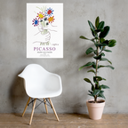 Pablo Picasso Hands With Flowers 1958 Artwork Poster