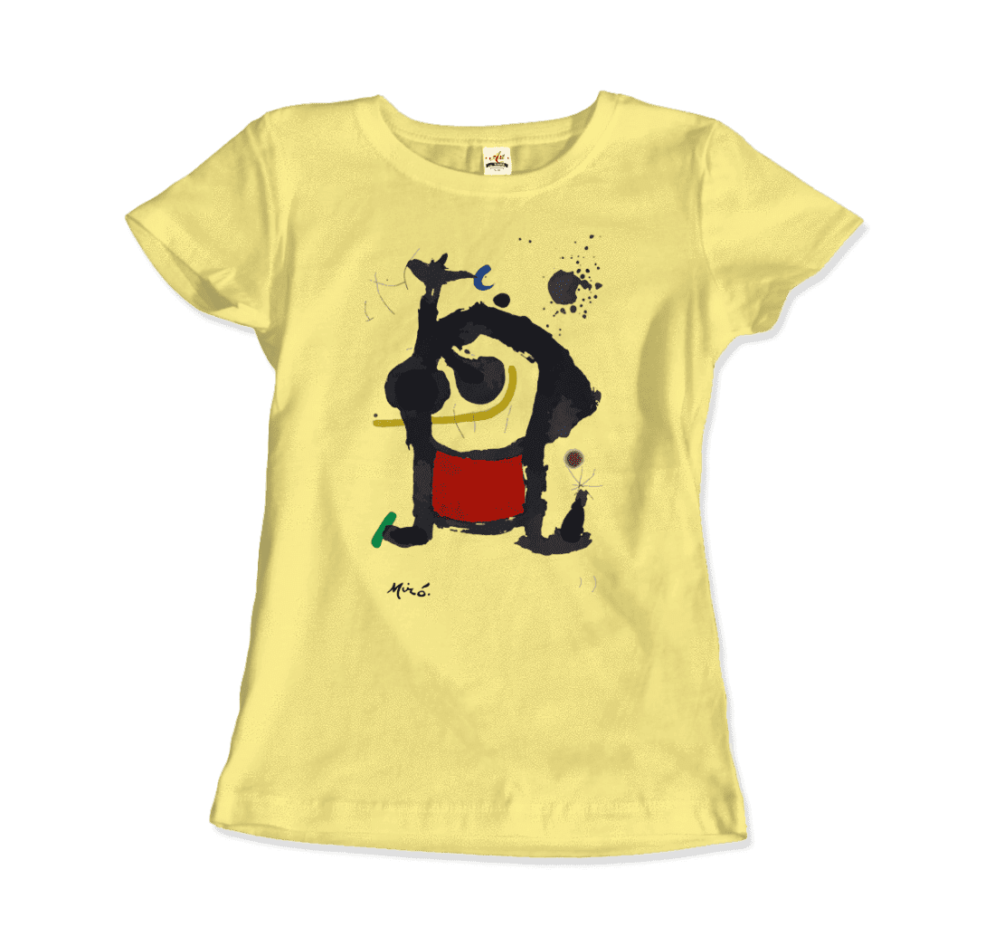 Joan Miro Bethsabee 1972 Artwork T-Shirt Men & Women