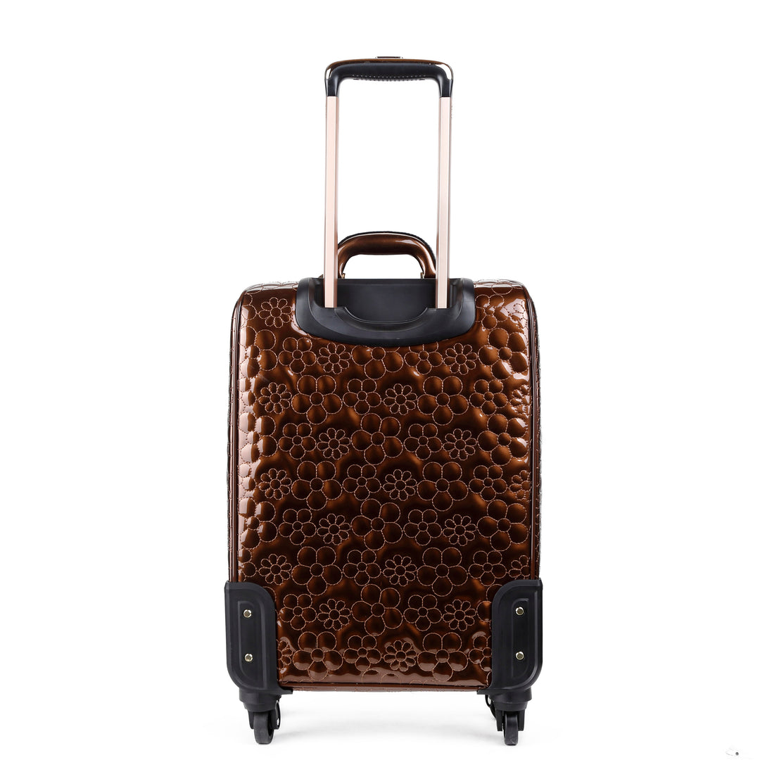 Floral Sparx Light Weight Spinner Luggage