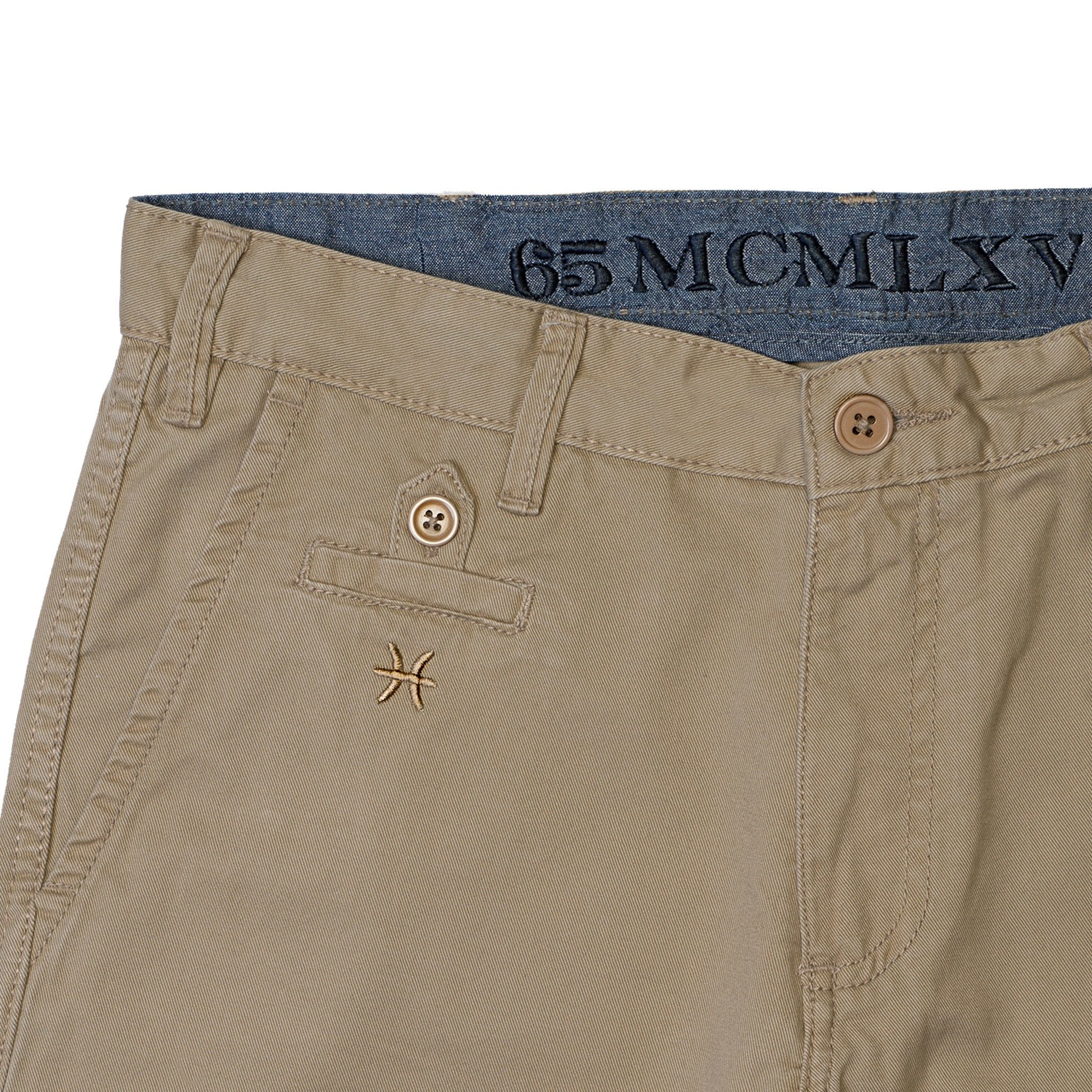 Men's Khaki Chino Short