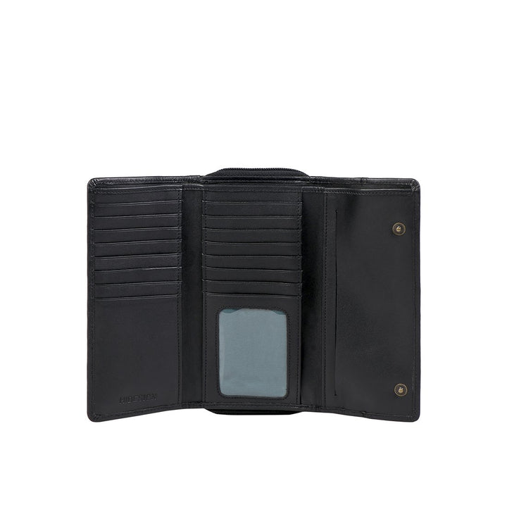 Stitch RFID Blocking Trifold Leather Wallet