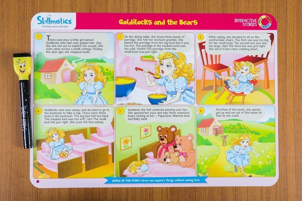Skillmatics Interactive Stories - Reflective Thinking and Good Habits (3-6)
