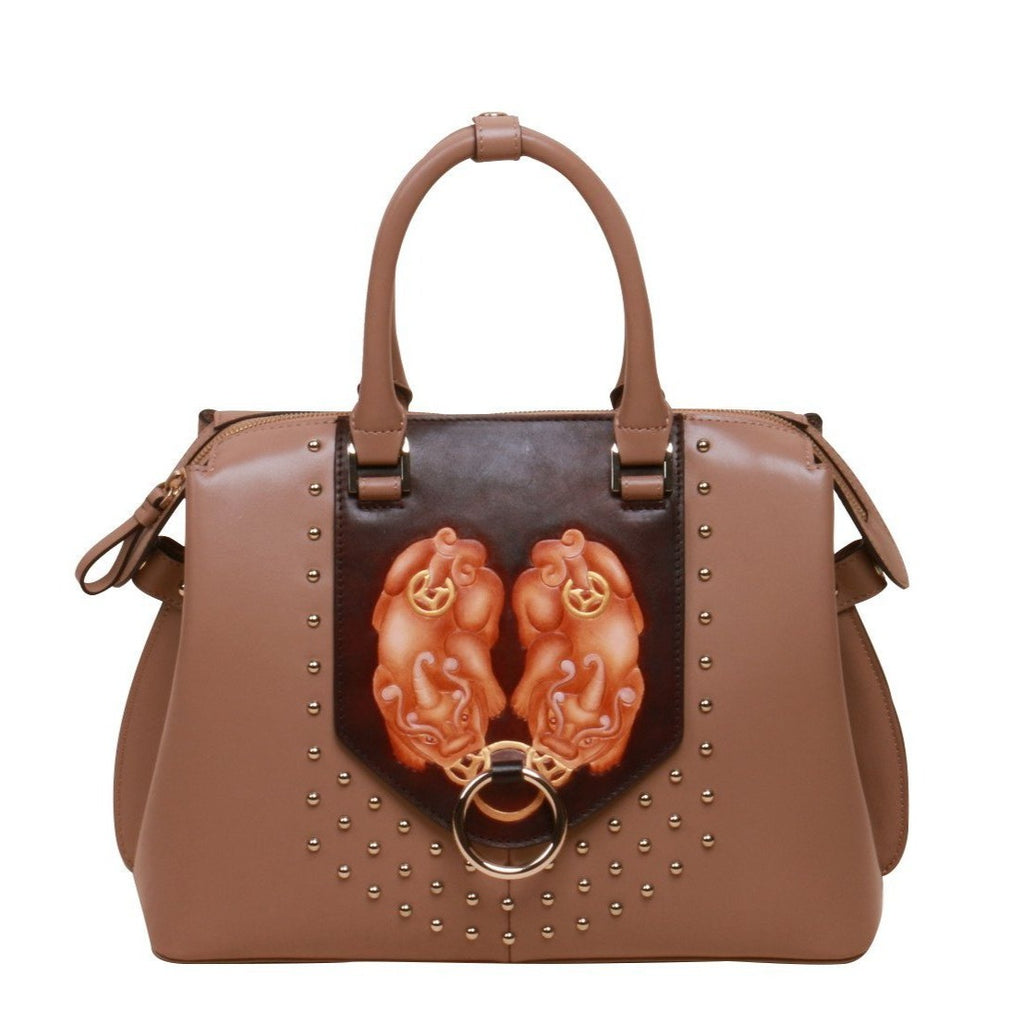 PX (PiXiu) Small Brown Satchel