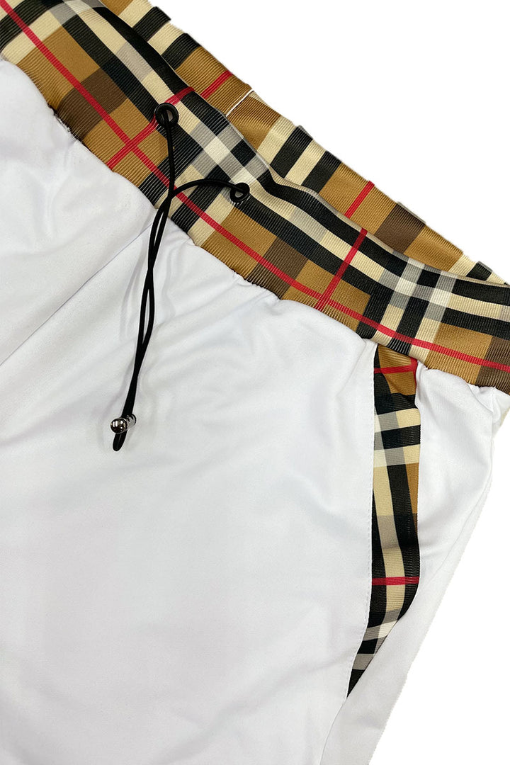 Checkered Plaid Design Shorts