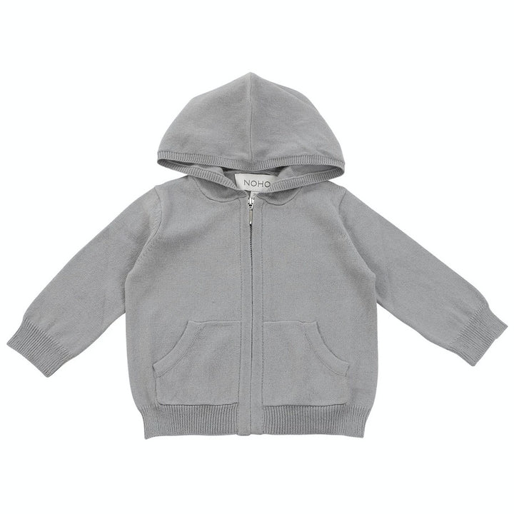 Kid Cotton Cashmere Grey Hoodie