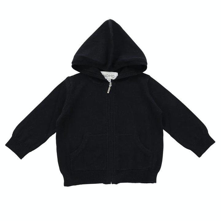 Kid Cotton Cashmere Navy Hoodie