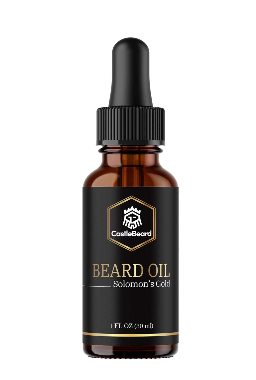 Solomon's Gold Beard Growth Oil 1 Fl Oz
