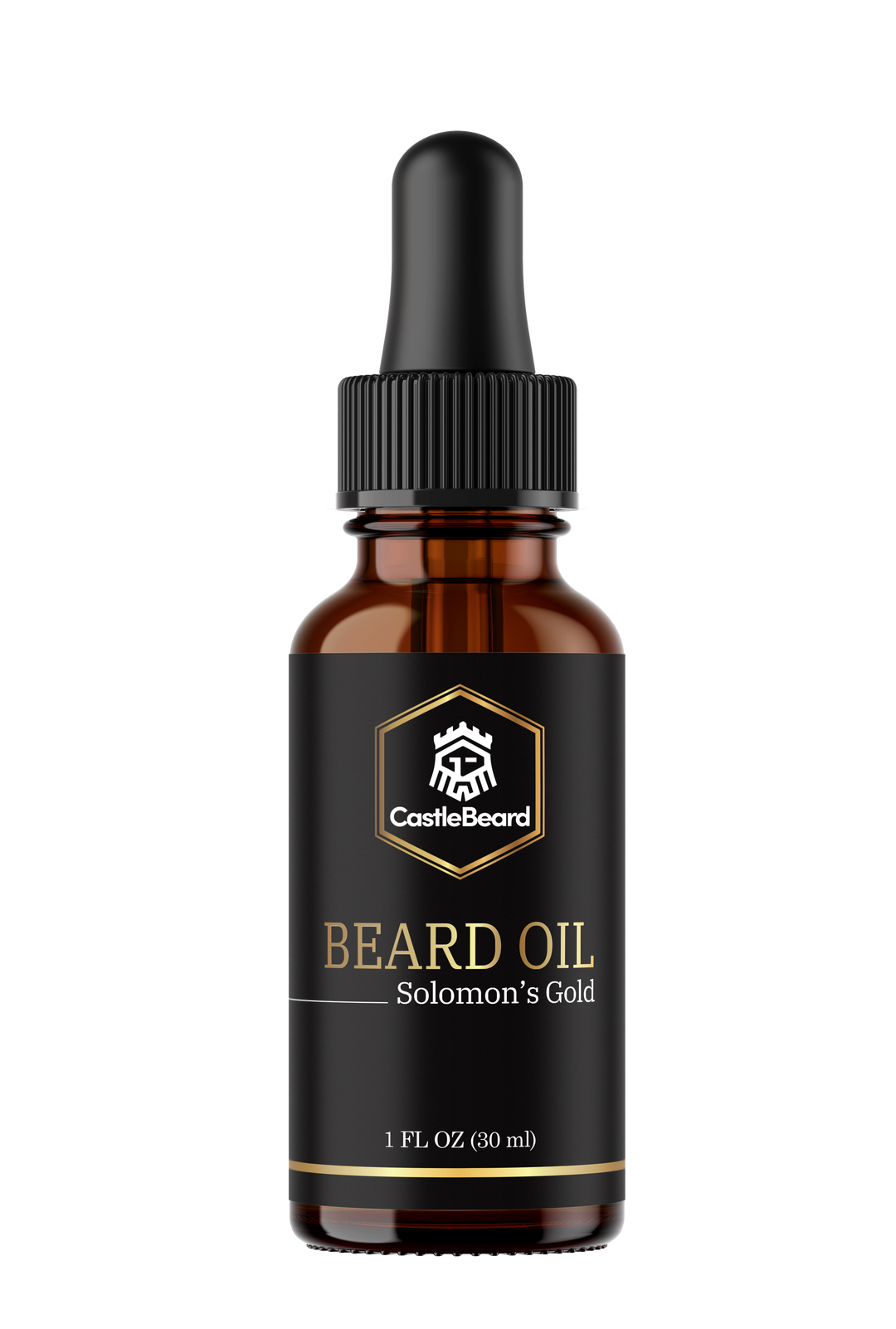 Solomon's Gold Beard Growth Oil 1 Fl Oz